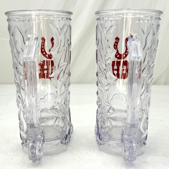 2 Disneyland Golden Horseshoe 20oz Plastic Boot Mug 2013 AP Exclusive Item - Picture 4 of 9